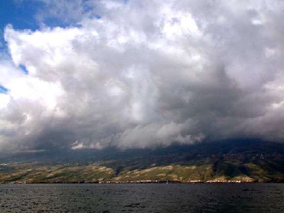 Wolken über Teneriffa