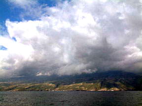 Wolken über Teneriffa