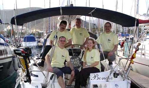 Crew der Boncho 2004