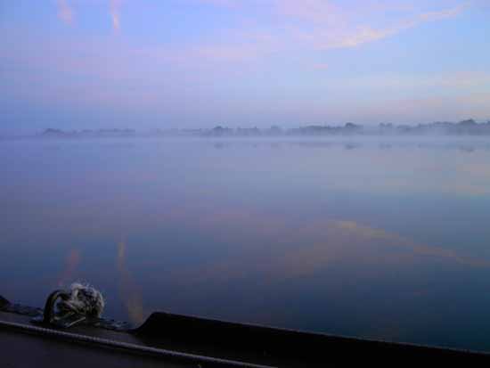 Horsey Mere um 04.00 Uhr Morgens