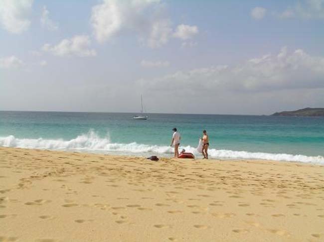 La Concha - traumhafter Sandstrand im Nordwesten von La Graciosa