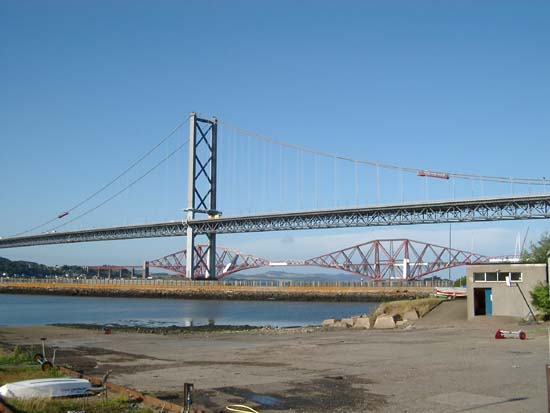 Forth Road Bridge & Forth Rail Bridge