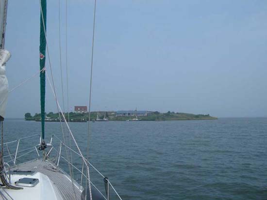 Ansteuerung Fort Pampus