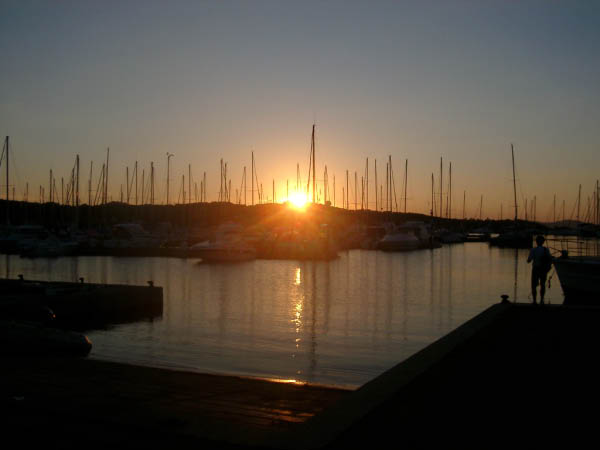 Ile de Porquerolles - Sonnenuntergang