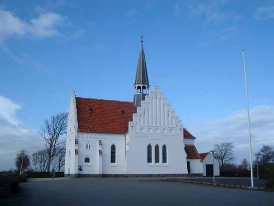 Bagenkop Kirche, erbaut 1920