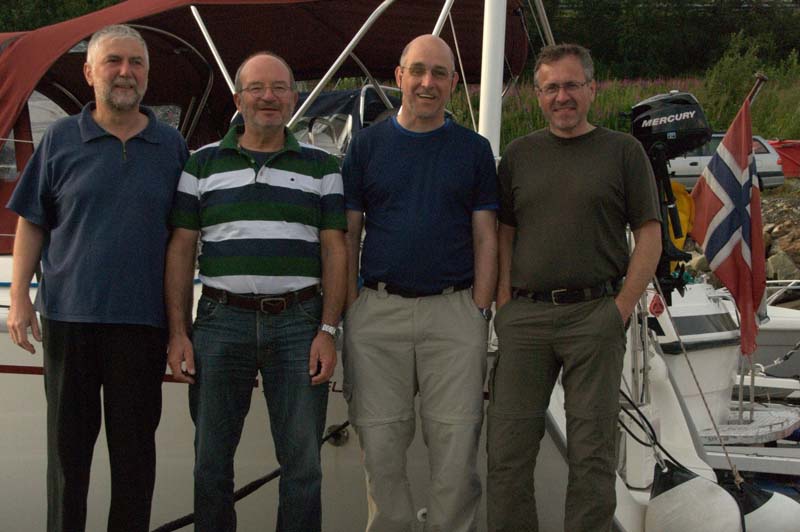 Die Crew - Albrecht, Eugen, Wolf und Wolfgang