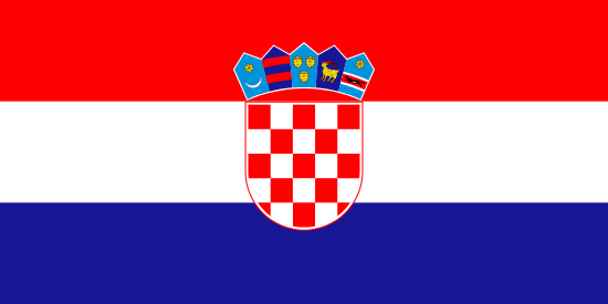 Kroatische Flagge