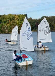 Duisburger Opti Cup – viel Wind, ein Fisch und jede Menge Spaß 